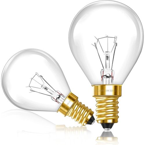 Ershi-E14 Ampoule De Four Dimmable, G45 Lampe Pour Four, 78mm * 45mm, Résistant Jusqu'à 300 Degrés, 250lm, Ac 230v, 2700k Blanc Ch[1