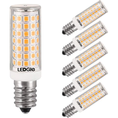 Ershi-Petite Ampoules Led E14, Reflecteur 8w 700lm Équivalent Ampoules Conventionnelles 80w, Avec Culot À Vis, 3000k Blanc Chaud, [3