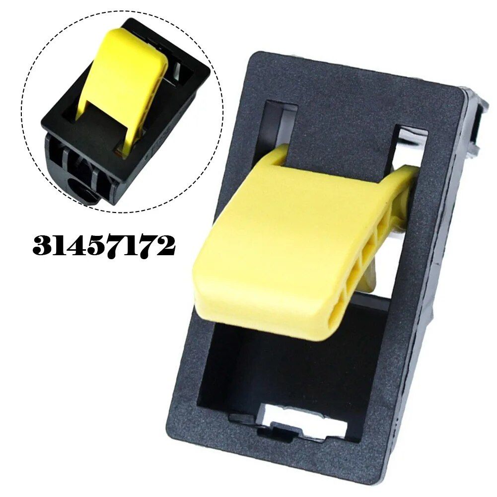 Loquet De Scurit De Capot En Plastique Noir, Levier De Com...