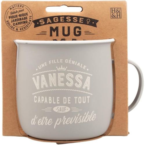 Ershi-Mug Nomade - Mug À Thé Et Café Personnalisé Vanessa - Cadeau Pour Femme[101]