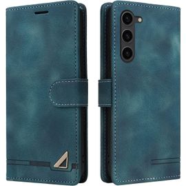 Ershi-Coque Pour Samsung Galaxy S23, Étui De Protection De Portefeuille Antichoc De Fente Pour Carte, Support De Carte À Rabat En [1