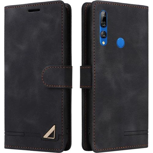 Ershi-Coque Pour Huawei Y6p 2020/Honor 9a, Étui De Protection De Portefeuille Antichoc De Fente Pour Carte, Support De Carte À Rab[1