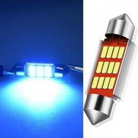 Acheter Ampoule de voiture LED Cob W5W 194 T10, boîtier en verre, 3000K  6000K, blanc, vert, bleu, rouge, lampe de plaque d'immatriculation, lumière  de dôme, 2 pièces