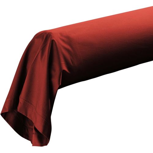 Ershi-Douceur D'intérieur, Taie De Traversin (85 X 185 Cm) Percaline Tomette, Percale De Coton[346]