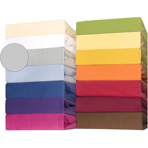 Ershi-Lucina Bébé Enfants Drap-Housse Berceau Lite Enfant Coton 60x120-70x140 Cm Gris Argenté[611]