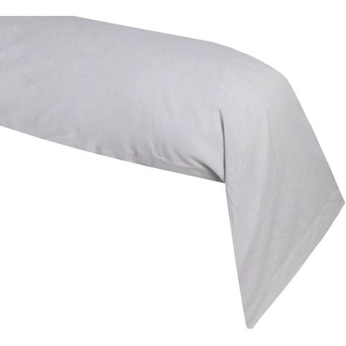 Ershi-Stof - Alicia Taie De Traversin Coton Perle 185 X 45 Cm[1662]