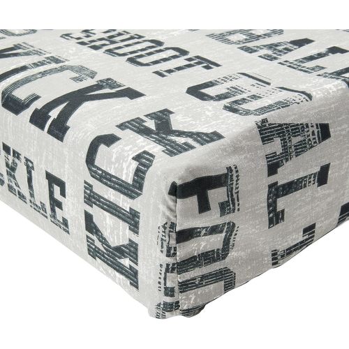 Ershi-- Football \U2013 Drap-Housse Pour Enfant | Lit Simple | Literie Gris Et Jaune[1200]