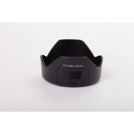vhbw Pare-soleil remplacement pour Pentax PH-RBA-52mm pour 52mm objectif - Cache noir, plastique, tulipe, 8 cm