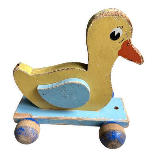 Canard En Bois Jaune