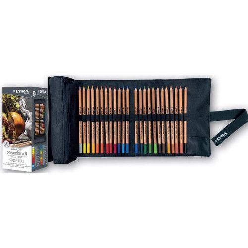 Crayons De Couleur - Beaux-Arts - Trousse - 24 Couleurs - Rembrandt Polycolor - Lyra