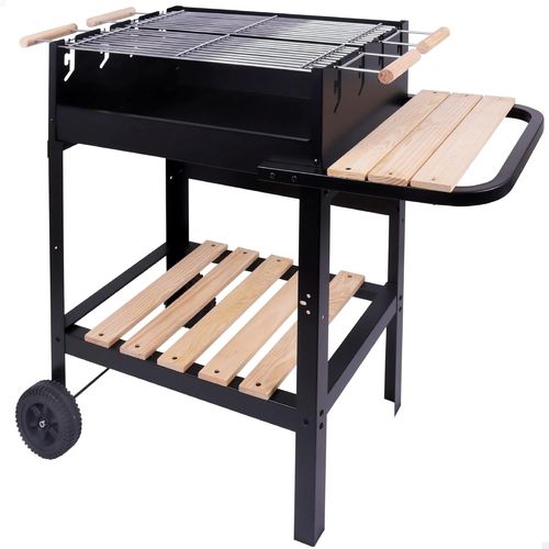 anwxai-Barbecue Au Charbon De Bois Portable Double Grill