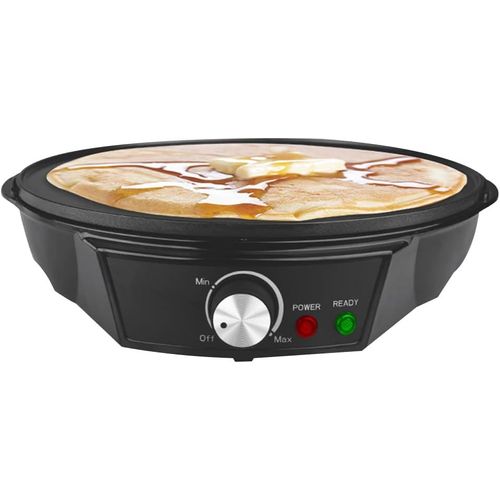 Anwxai-Crêpière Multifonction,Poêle Antiadhésive Domestique,Poêle À Crêpes Électrique,Ustensiles De Cuisson,Crêpière 30 Cm,Adaptée Aux Étals,Cantines