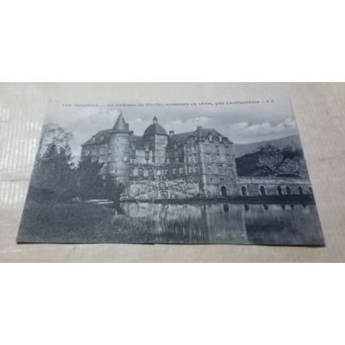 Carte Postale Viriville 349 Le Chateau De Vizille Construit En 1620 Par Lesdiguieres En L'état Sur Les Photos