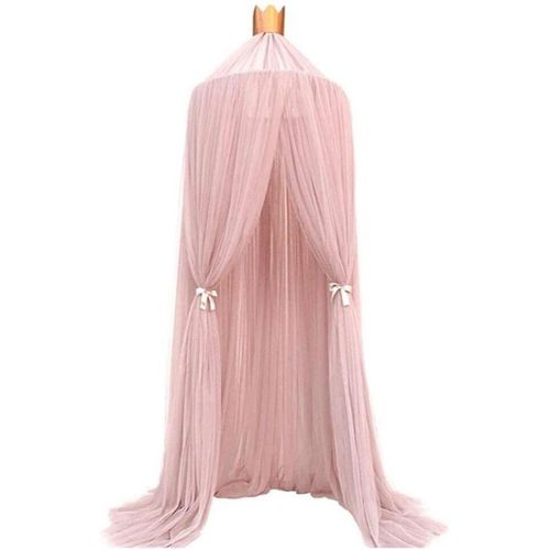 Baldaquin De Lit Princesse Avec Moustiquaire En Dentelle ¿ Tente De Jeu Douillette Pour Enfants, Cadeau Idéal Pour Une Chambre Magique