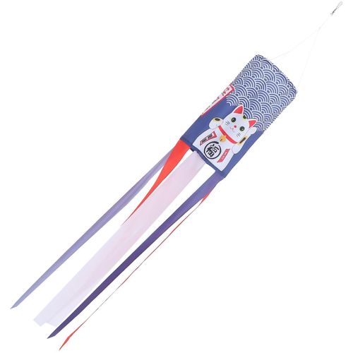 Drapeau manche à air de style japonais pour décoration extérieure - Idéal pour les restaurants, les jardins et les snack-bars