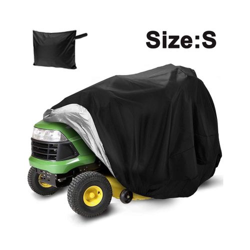 Housse de protection pour tondeuse à gazon ¿ Housse imperméable pour tracteur jusqu'à 54 pouces ¿ Compatible avec la plupart des marques, 140 x 66 x 91 cm