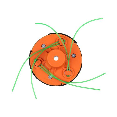 Tête de coupe-herbe universelle pour tondeuses à gazon ¿ Compatible avec la plupart des coupe-bordures à essence à arbre droit, avec options de lame et de corde