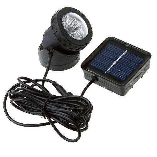 Projecteur Solaire Étanche Pour Bassin De Jardin, Éclairage Led Sous-Marin Durable Pour La Décoration De La Cour Et Du Patio