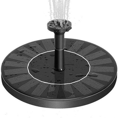 Pompe de fontaine solaire pour jardin, bain d'oiseaux et bassin - Arroseur écologique pour décoration extérieure