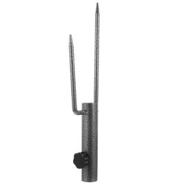 Support De Parasol De Plage Avec Ancrage En Acier Pour Sable - Installation Facile Et Sans Outil Pour Parasols De Plage Et De Soleil