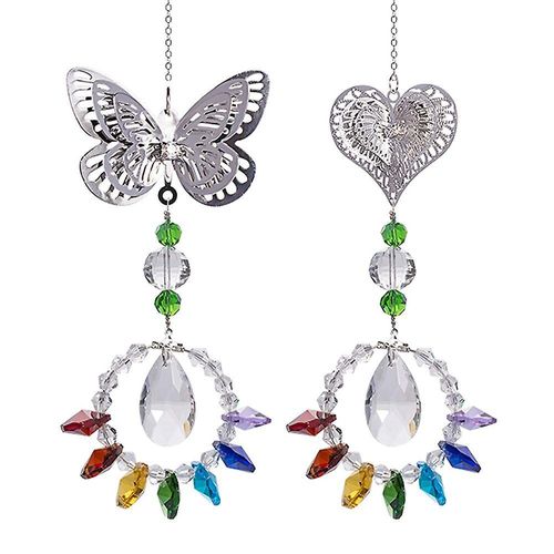 Superbes Ornements De Fenêtre En Cristal - Magnifiques Attrape-Soleil Suspendus Pour La Maison, Le Jardin Et Les Occasions Spéciales