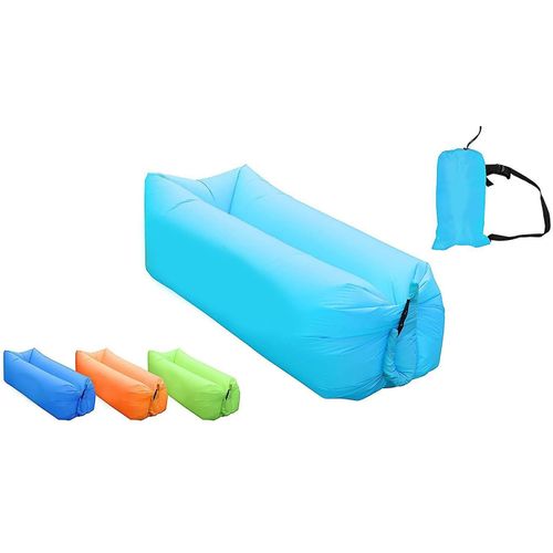 Chaise Longue Gonflable Portable Et Rapide - Lit À Vent Léger Pour L'extérieur Et L'intérieur, Pour La Plage, Le Parc Et La Maison - Capacité De 170 Kg