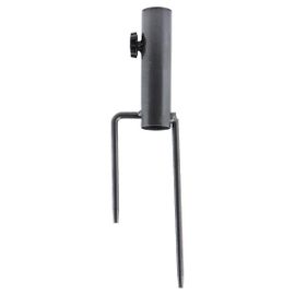 Support De Parasol De Plage En Métal Robuste - Ancrage Réglable Pour Poteaux De 28 À 35 Mm, Installation Facile Au Sol