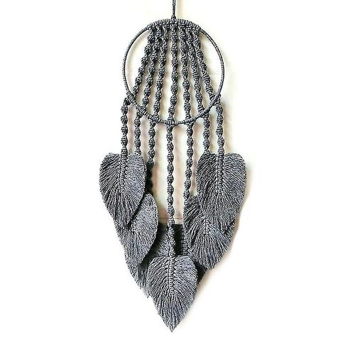 Pendentif carillon éolien attrape-rêves tissé à la main ¿ Décoration d'intérieur de style ethnique, cadeau pour enfants et amis, 20 x 43 x 63 cm