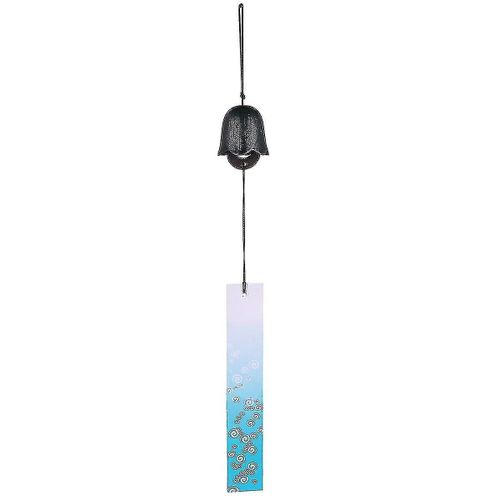 Carillon éolien en fonte en forme de tulipe ¿ Cloche à vent japonaise en métal pour décoration intérieure/extérieure et cadeau Feng Shui