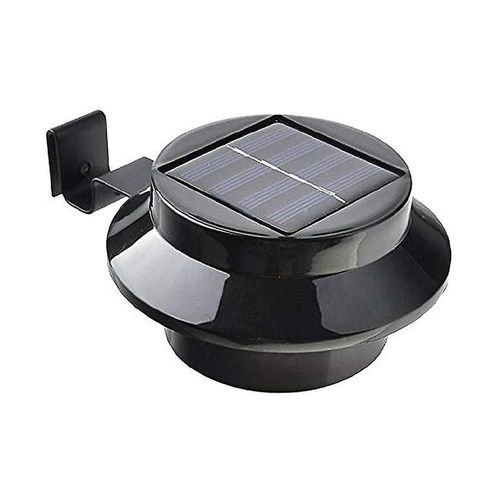 1 Lampe Solaire Pour Gouttière ¿ Applique Murale De Sécurité Extérieure Écologique Pour Jardin, Clôture Et Abri De Jardin