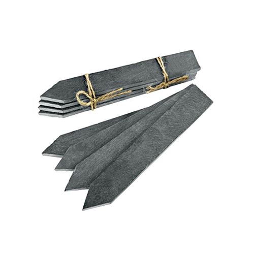 Étiquettes De Plantes En Ardoise Noire, 8 Pièces ¿ Marqueurs De Jardin Réutilisables Pour Herbes, Légumes Et Fleurs ¿ Panneaux De Style Rustique