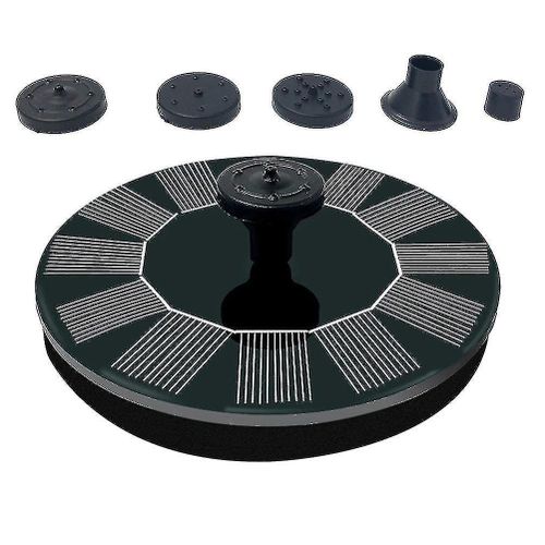 Pompe de fontaine submersible à énergie solaire de 13 cm ¿ Pompe à eau écologique pour jardin, étang, bain d'oiseaux, aquarium