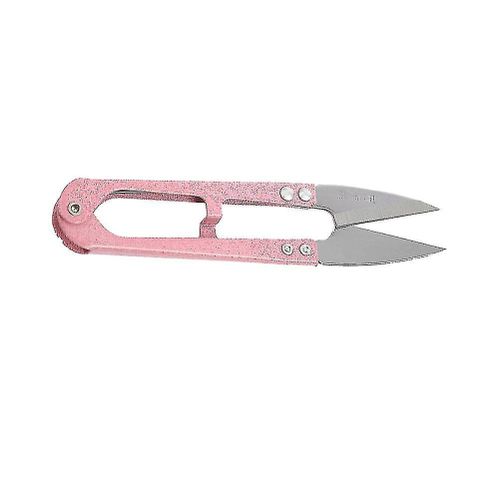 Lot De 5 Mini Ciseaux De Coupe Pour Bonsaïs, Taille, Coupe Et Couture - Acier Carbone Durable, Rose