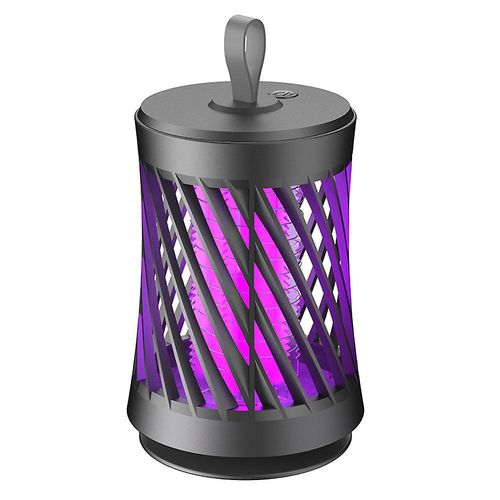 Lampe anti-moustiques portable et rechargeable ¿ Tue-insectes sûr pour l'intérieur et l'extérieur, idéal pour les voyages d'été et le camping