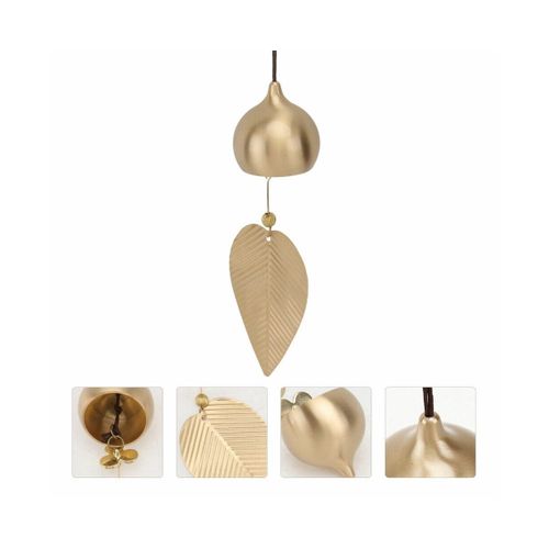 Carillon éolien Feng Shui vintage en métal ¿ Cloche porte-bonheur pour la décoration de la maison et du jardin, anti-stress et détente