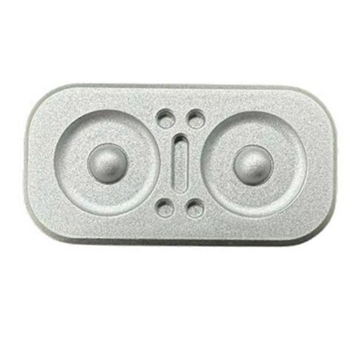 Hibou Fidget Rotate Slider Adulte Métal Anxiété Stress Relief Jouets, Argent