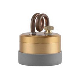 Mini Réchaud À Alcool Extérieur Portable Solide Coque Puissant Puissant Safe Spirit Burner Camping Windproof Card Stove Gold