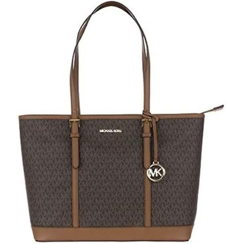 Sac à bandoulière - MICHAEL KORS - Jet Set Travel - Marron - Taille Unique - Femme