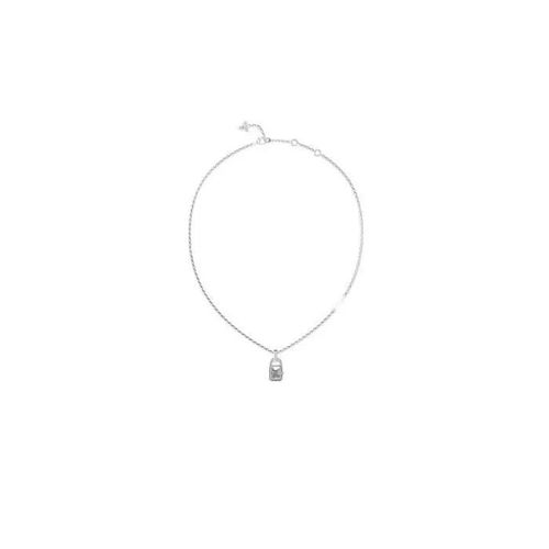 Guess Shiny Padlock Collier Acier Jubn02193jwrh