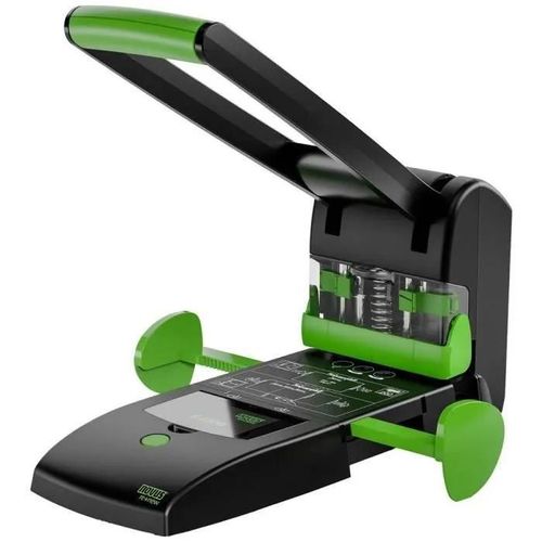 Novus 025-0651 Perforateur De Bloc 60-B2200renew Noir-Vert Format De Réglage Max.: A4 200 Feuilles (80 G-M²)