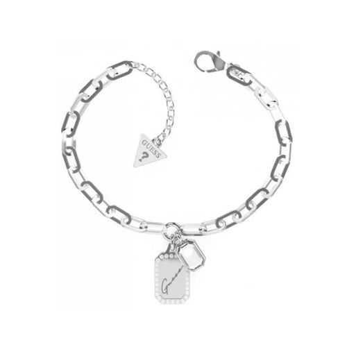 Bracelet Devinez Femme Crystal Tag Jubb01136jwrhrs Pendentif En Acier Inoxydable Pendentif Logo Crystal