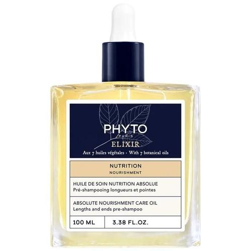 Phyto Elixir Huile De Soin Nutrition Absolue Pré-Shampoing 100 Ml 