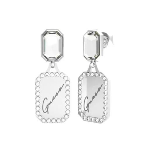 Boucles D'oreilles - Devinez - Jube01132jwrt-U - Acier Inoxydable - Cristaux Chapa - Argenté