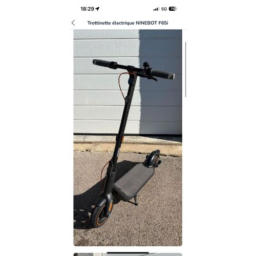 Trottinette Électrique Ninebot F65i
