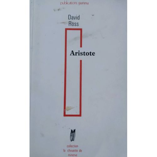 David Ross. Aristote. Publications Gramma