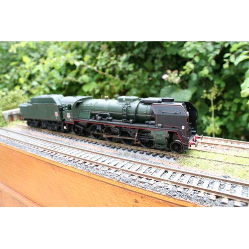 Locomotive À Vapeur De La Sncf De Type 141 P 102 Et Son Tender 36 P 15 De Jouef Ref 8269 À L'Échelle Ho En Boite D'Origine En Bon État.-Jouef
