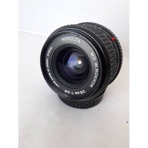 MINOLTA MD W.ROKKOR 28 mm 2.8