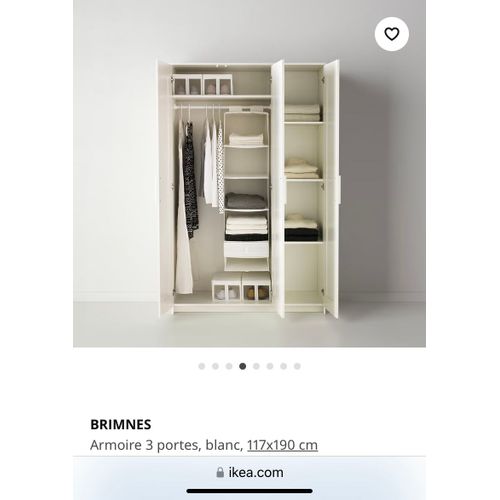Armoire Ikea Brimnes 117 X 190