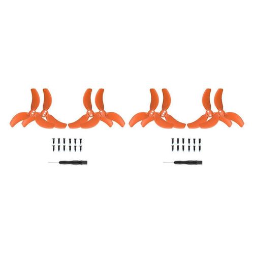 4 Paires D'hélices Pour Avata 2 3032s Accessoires De Drone De Remplacement D'aile De Pale De Couleur Pour Avata 2 Drone Orange-Générique
