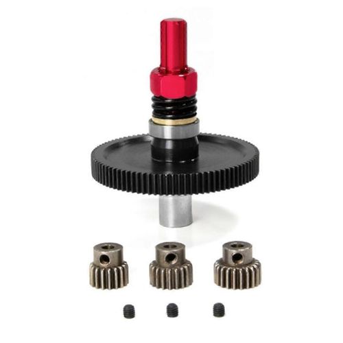 Embrayage à glissement d'engrenage droit 91T 21T 19T 17T Jeu d'engrenages pour voiture RC Arrma 1/10 Senton Big Rock Vorteks